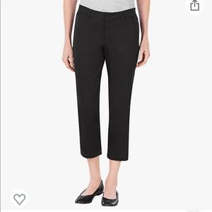 Dickies sz 12 black stretch twill capris.
